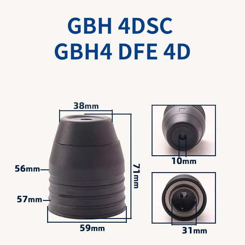 

Collet for Bosch GBH4DSC 4DFE 4D Impact Drill Hammer Collet Accessories Replacement