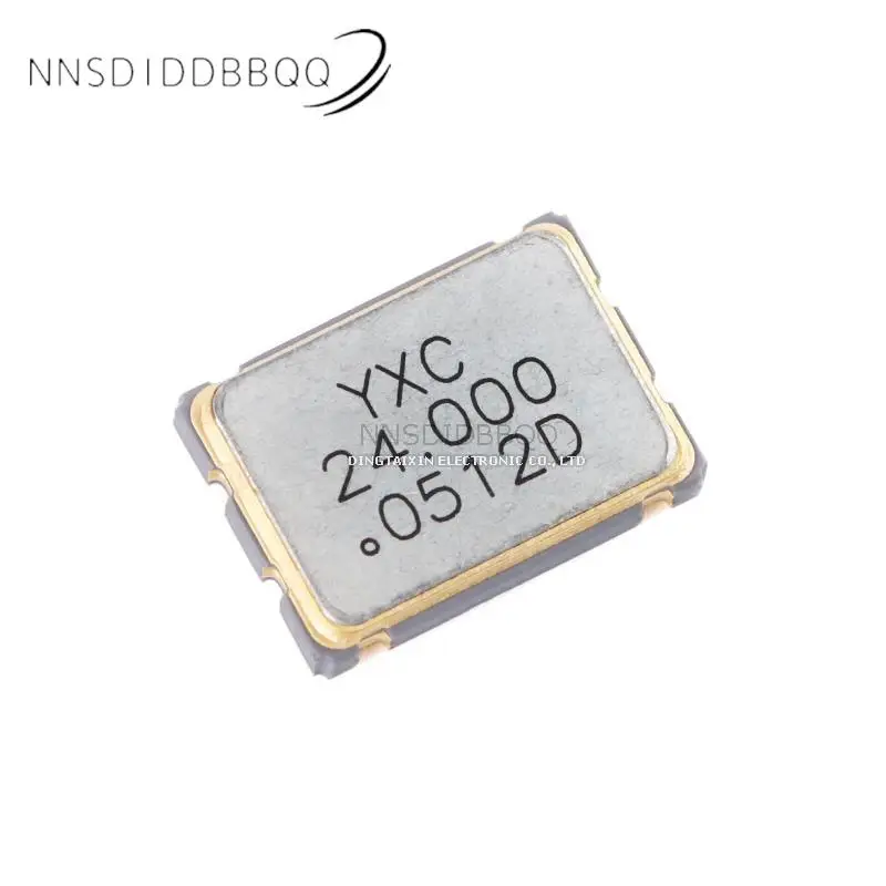 

10 шт. 7050 SMD активный кварцевый генератор 24 МГц ± 20ppm 1,8 В ~ 3,3 В OT705024MJBA4SL электронные компоненты