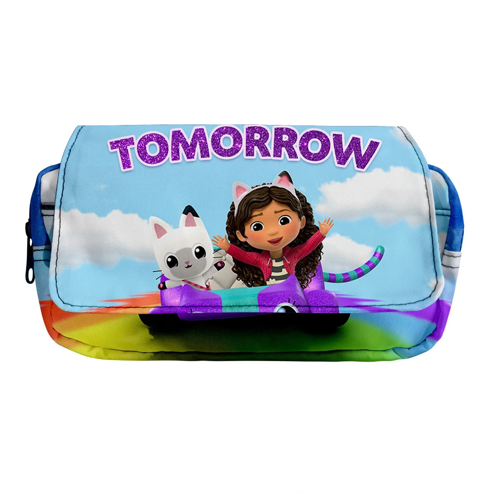 

The New Gabby's Dollhouse Peripheral Casual Cool Simple Student Office Primary and Secondary School Students Pencil Case