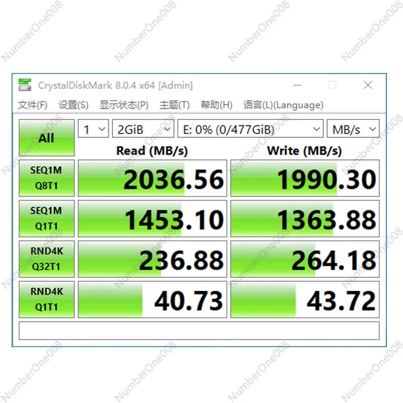 Твердотельный жесткий диск NVMe с протоколом M.2 к Type-c и кабелем для передачи данных