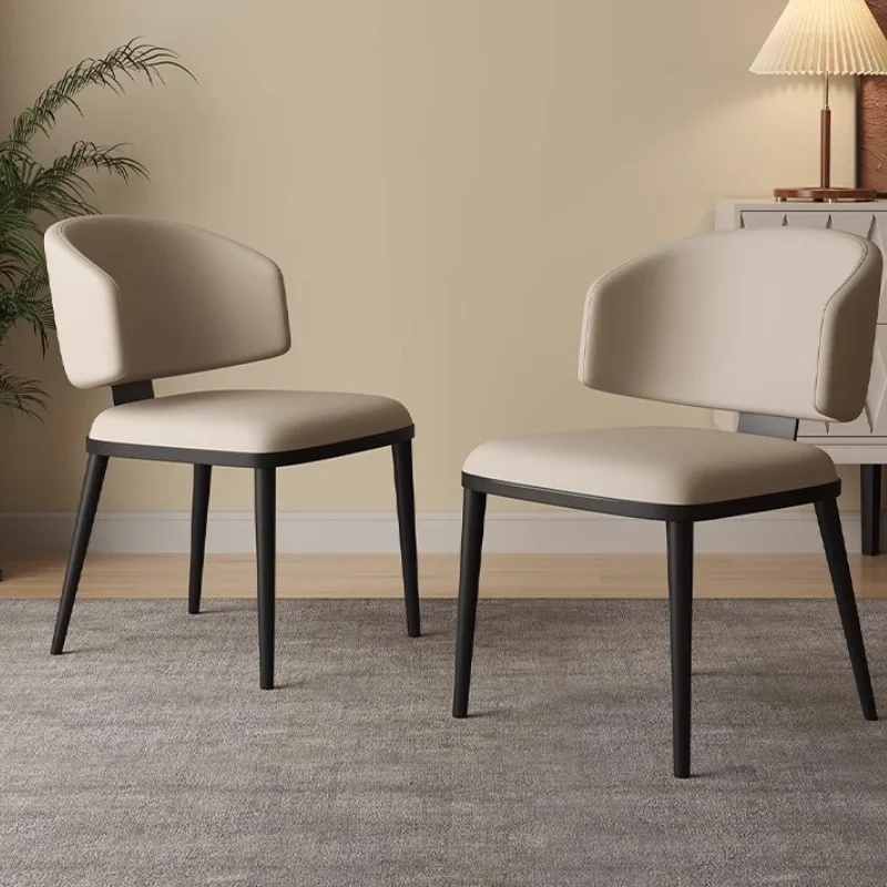 Элегантные обеденные стулья середины века железный дизайнерский скандинавский