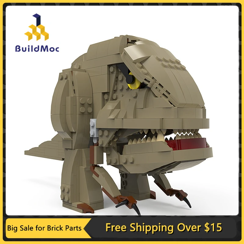 

Space Wars MOC 62894 Blurrg Building Block Kit Burden Beasts Galaxy Monster Robot Figure Brick Model DIY Kids Brain Toys Gift