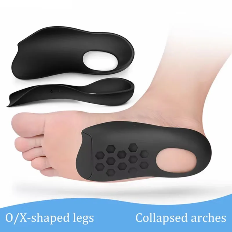 1 пара ортопедических стельок для плоскостопия-стелька плоскостопия О-образной