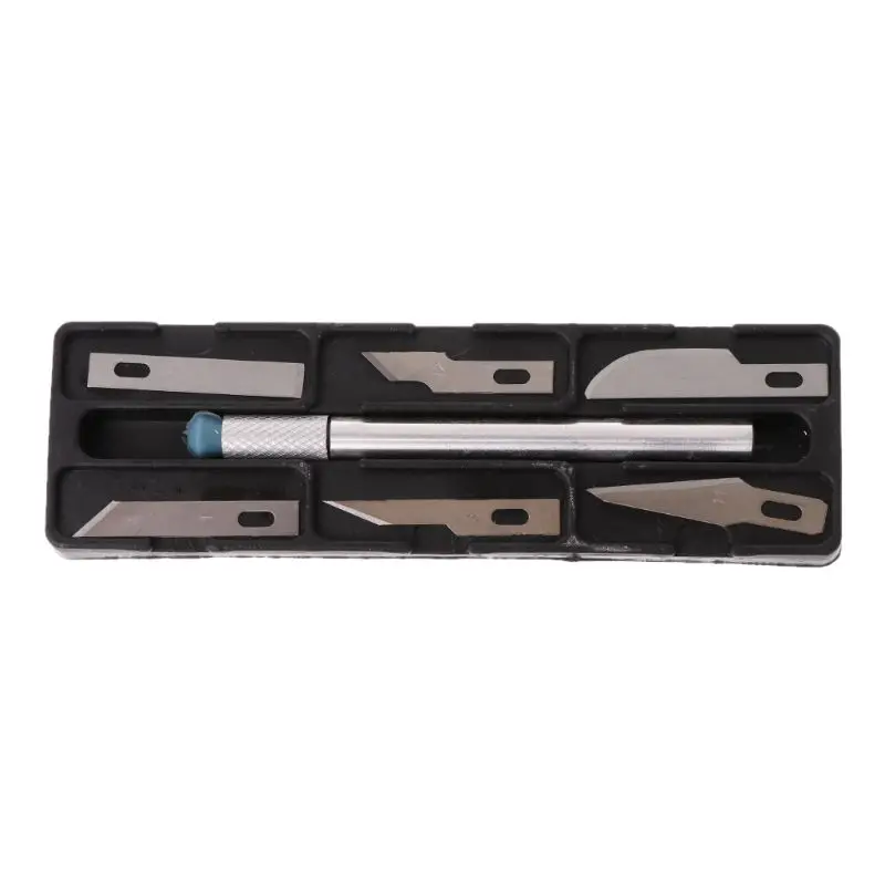

7 in 1 Multi-function Scrapbooking Model Hobby Crafts Carving Knife Tool Set