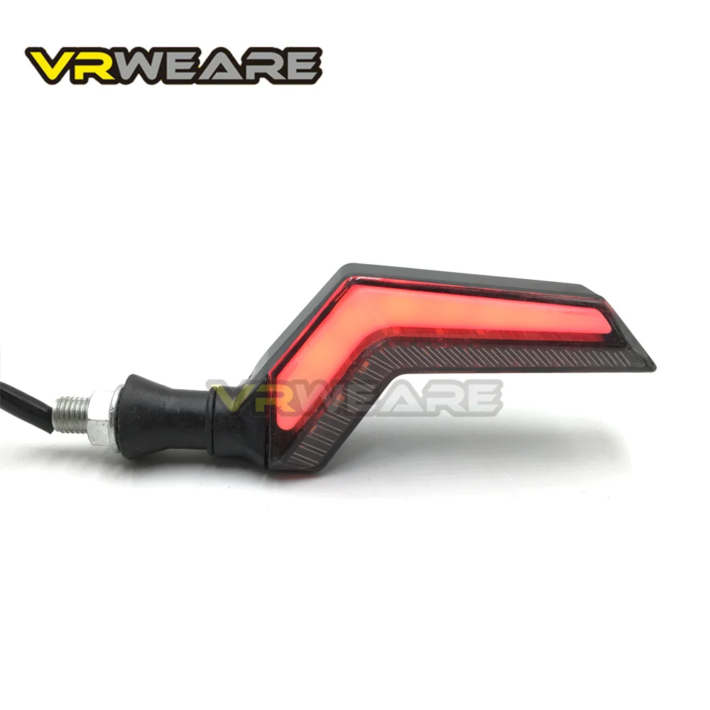 

2 шт. мотоциклетные светодиодные указатели поворота, индикатор проточной воды, стрелка NIU, мигалка для электрического велосипеда, лампы для Kawasaki Honda Yamaha