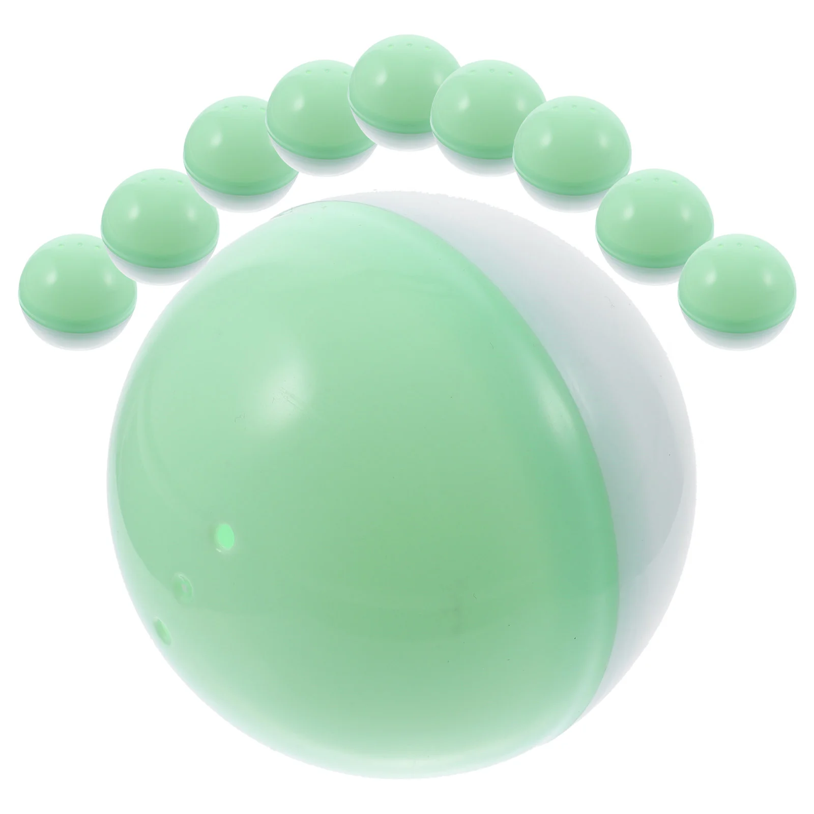 

10pcs Fillable Balls Multi-function Plastic Balls Twisting Balls Toys Fillable Balls for Party