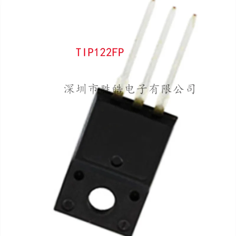 (10PCS)  NEW  TIP122FP  TIP122   122FP  5A 100V  Transistors  Darlington  Straight TO-220F  Integrated Circuit