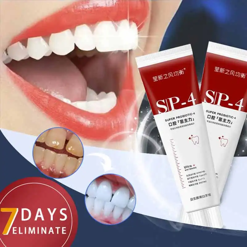 

Toothpaste of Teeth Whitening Repair of Cavities Caries Removal of Plaque Stains Decay Repair Teeth Treating Dental Calculus