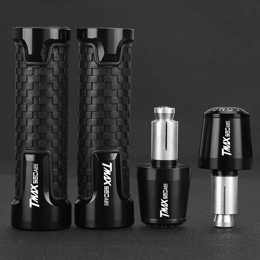 

FOR YAMAHA TMAX560 ABS 2020-2021 2022 2023 2024 TMAX 560 ABS Motorcycle 7/8" 22MM Handlebar Grips Handle Bar Cap End Plugs