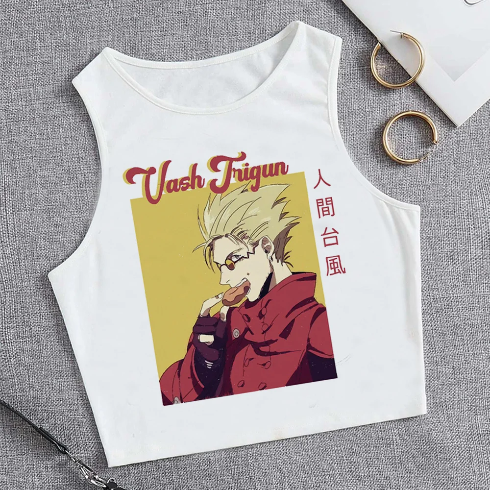 

Майка trigun Женская в эстетике, 2000s, в Корейском стиле