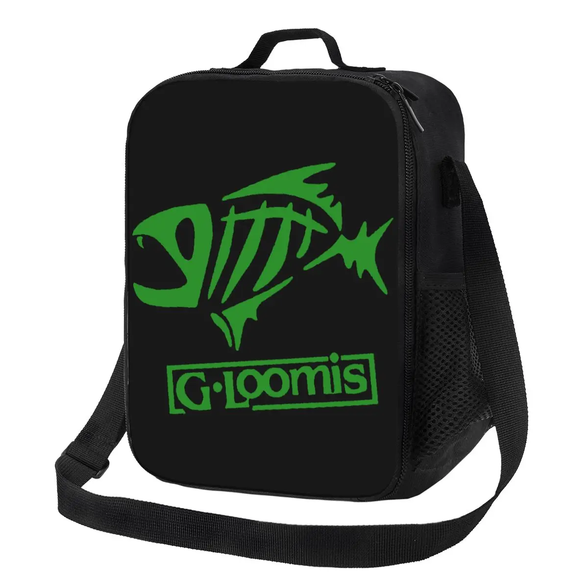 

Сумка для ланча Green Gloomis для мужчин и женщин, термоизолированная сумка для рыбалки нахлыстом, детский школьный ранец