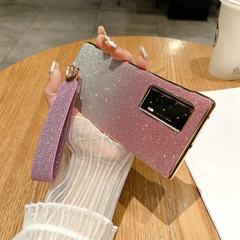 Роскошный Жесткий чехол из поликарбоната с покрытием для телефона Huawei Mate X2