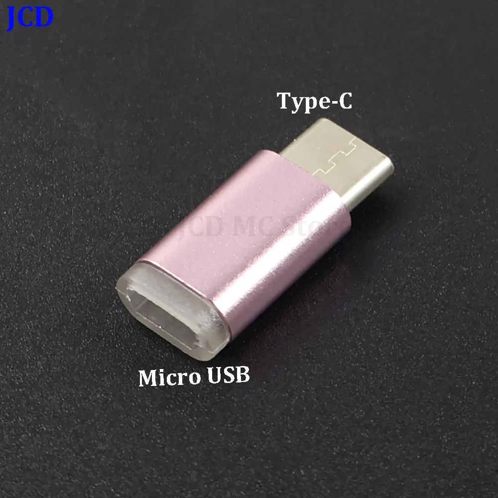 Фото 1-5 шт., адаптер Micro USB3.1 Type-C iOS цвета розового золота, переходник с разъемом типа «папа» на «мама», разъем для зарядки телефона Samsung S8 S9 Xiaomi №3