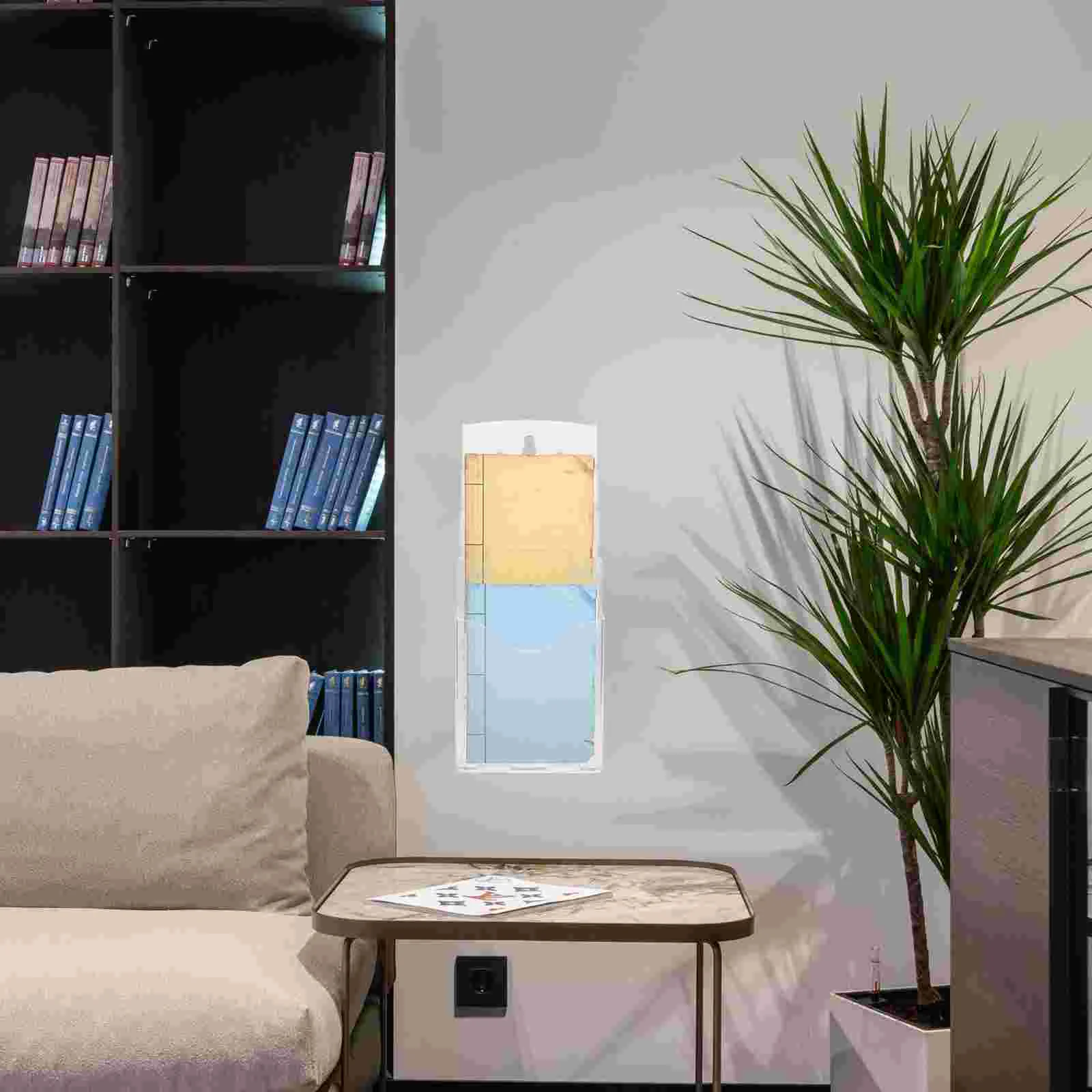 Стенд для наклеек складное крепление держатель брошюр акриловая брошюра