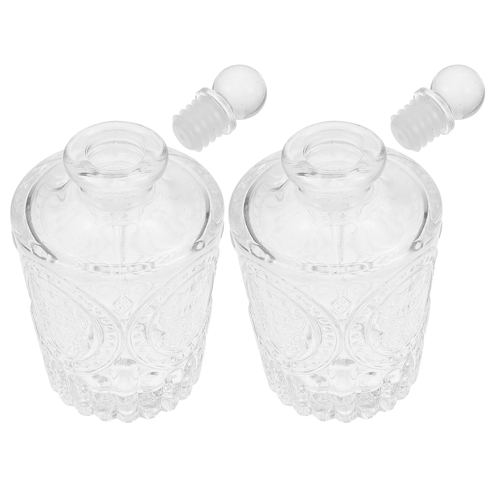 

Diffuser Vial Essential Oil Empty Fragrance Aromatherapy Sample Caps Scent Sets Accessory Refillable Jar Aroma Oils Attar Sub