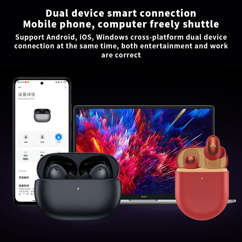 Беспроводные наушники Xiaomi Redmi AirDots 3 Pro с шумоподавлением |