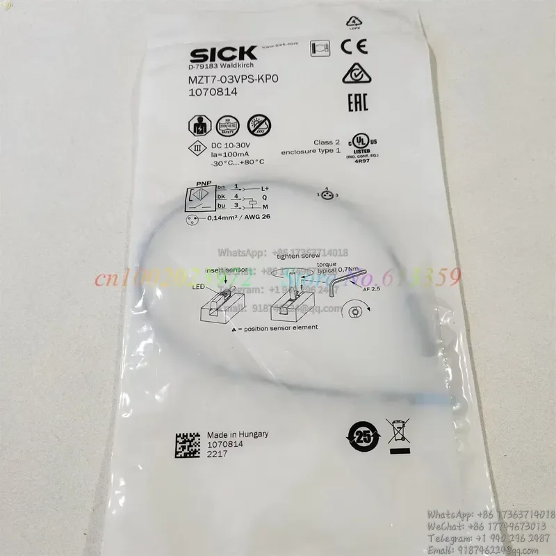 Фото 1 шт. новый модуль Sick MZT7-03VPS-KP0 KPO 1070814 №5