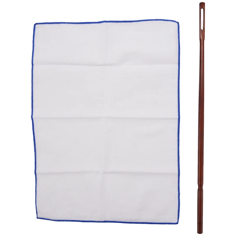

Wooden Flute Cleaning Rod Flute Cleaning Cloth Flute Care Kit Flute Accessories