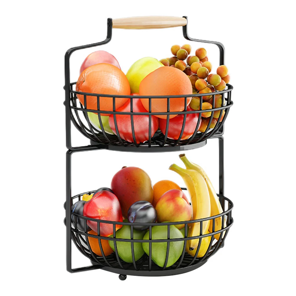 

Household Sundries Organizer Detachable Fruit Holder Multi-layer Bread Rack