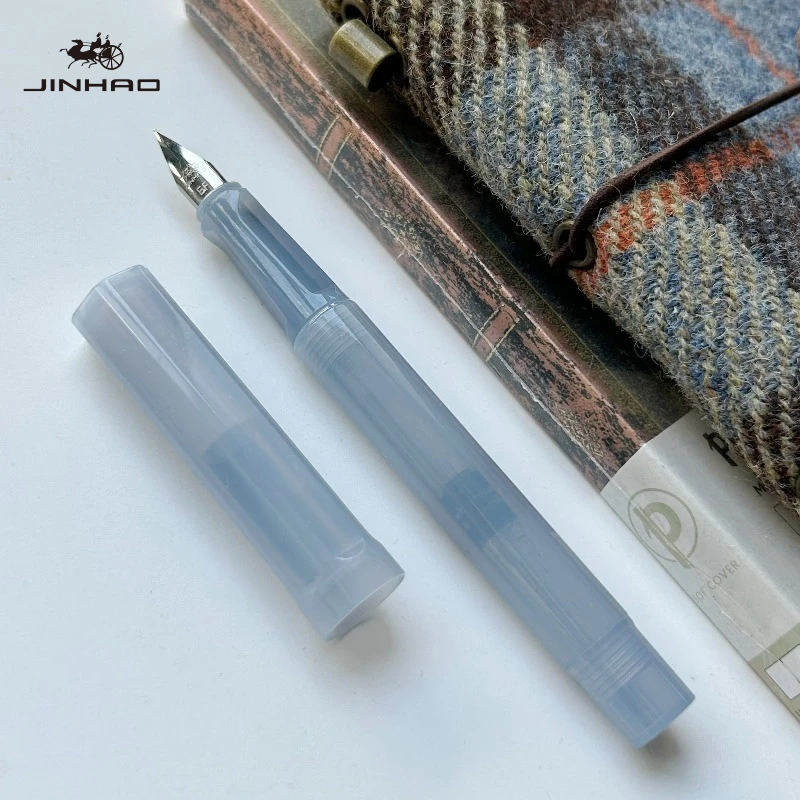 Фото Ручка-фонтан JINHAO 62D серии Dreamy Color, высококачественная, с перьями EF/F, для студентов, офиса и школы, канцелярские принадлежности №3