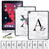 tablet case for apple ipad mini12345ipad234ipad 5th6th7th genairair 2pro air3pro2nd3st4nd gen with letter