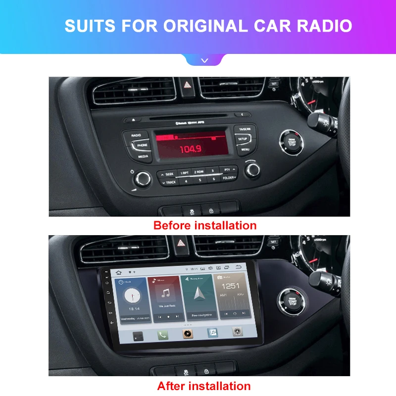 Автомобильный dvd-плеер 9 дюймов android 2012 ОЗУ 2 Гб gps для Kia Ceed RHD 2014 автомобильное