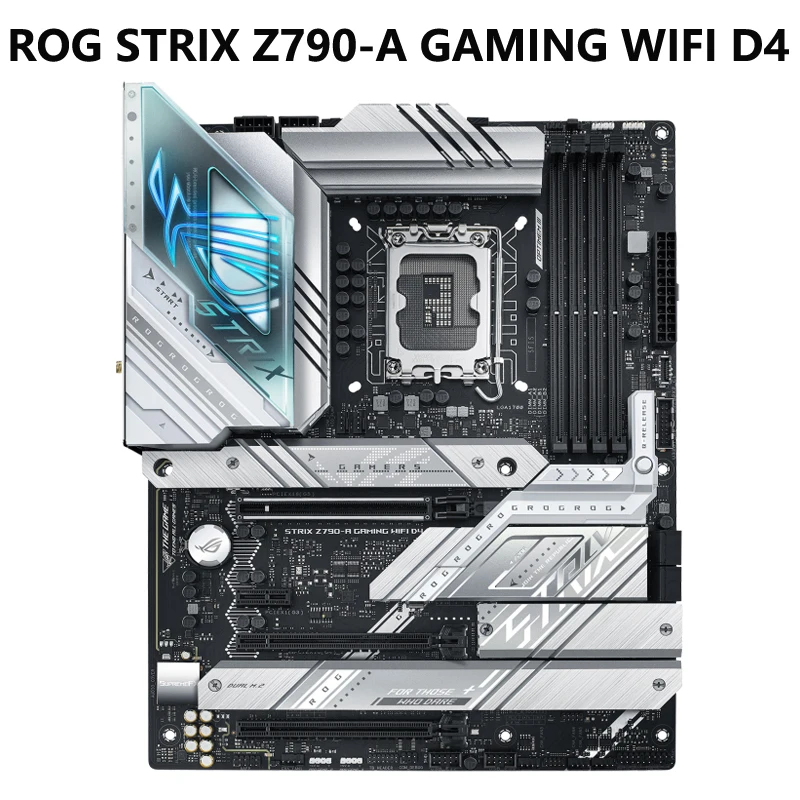 

ASUS ROG STRIX Z790-A GAMING WIFI 6E D4 LGA1700 Intel 13th&12th Gen ATX Gaming Motherboard 16+1 Power Stages, DDR4, 4xM.2 Slots,