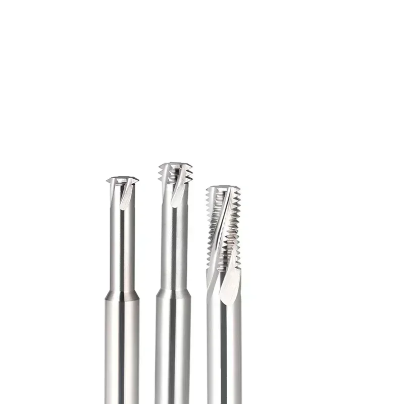 

65-градусная фреза с ЧПУ из твердого сплава 1/3/полные зубья M1.2 M1.6 M2 M2.5 M3-M16 фрезерная резьба из алюминия/стали