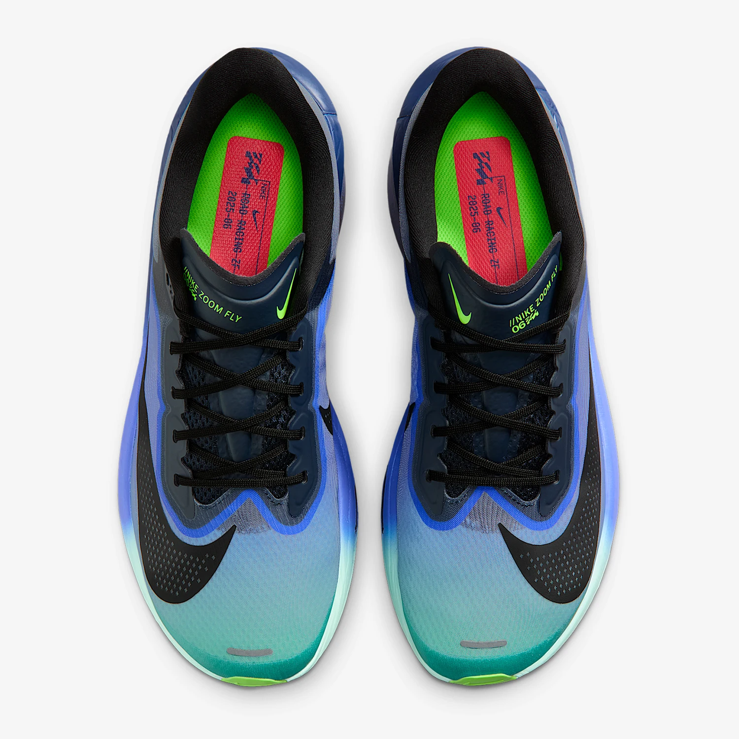 Фото Мужские износостойкие кроссовки Nike Authentic Zoom Fly 6 на шнуровке с низким верхом IO9572-400 №4