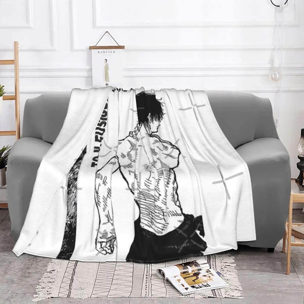 Одеяло Toji fuiguro покрывало на кровать кавайное одеяло