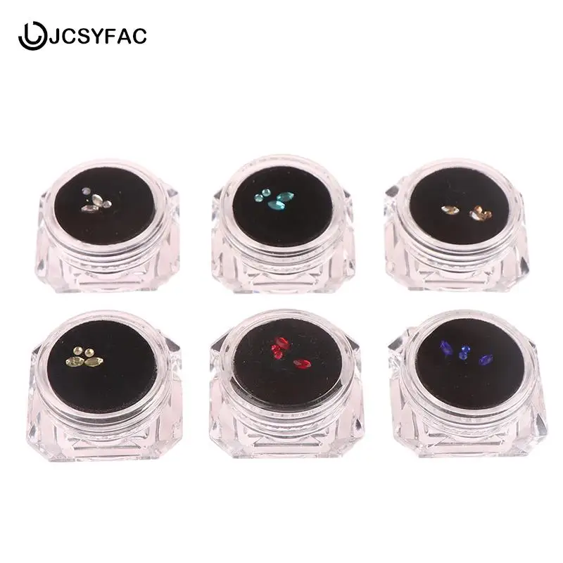 

4 шт./коробка, декоративные кристаллы для зубов