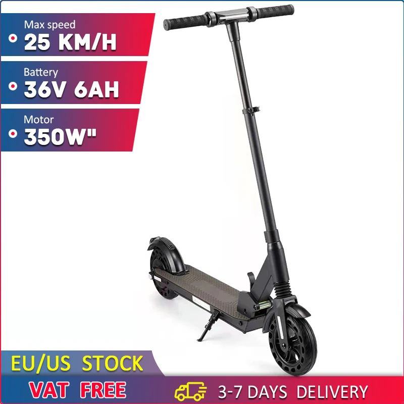 

Electric Scooter 350W Adult X8pro Up to 25km/h Two Wheel 8 Inch Foldable 36V 6Ah Adjustable Pole Waterproof Scooters
