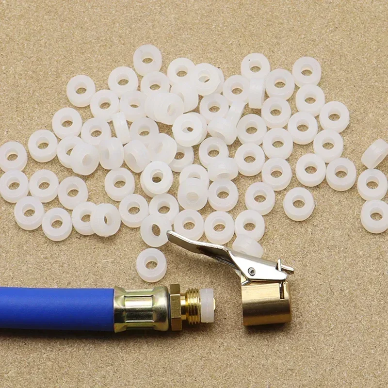 Аксессуары для патрона для накачивания шин, уплотнительное кольцо для насадки для накачивания, уплотнение сопла для накачивания, резиновая накладка, головка накачки, силиконовая прокладка