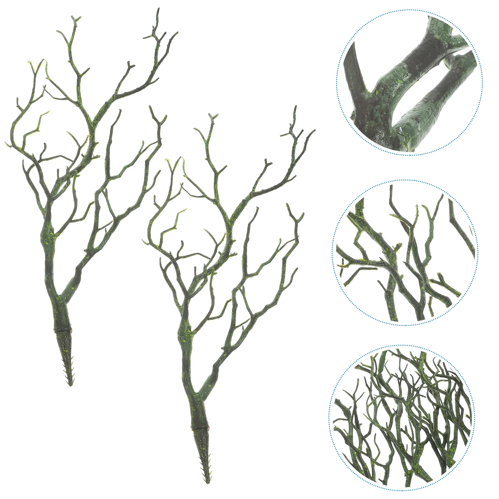 

6pcs Artificial Dried Antlers Tree Branches Artificial Branches Decorative Twigs Decors