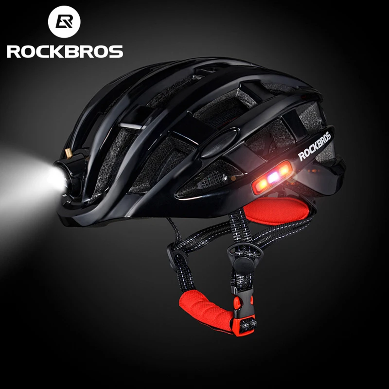 

ROCKBROS official Light Cycling Helmet Bike Ultralight Helmet Integrally-molded Mountain MTB Helmets Safe Wo 57-62cm