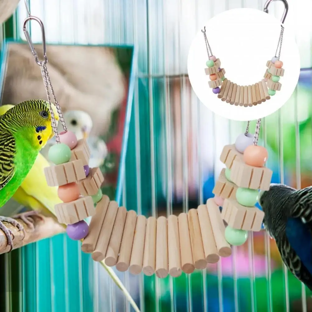 

Безопасная лестница для отдыха, игрушка для скалолазания, игрушка для попугая, игрушка для попугая, устойчивая к укусам, товары для птиц