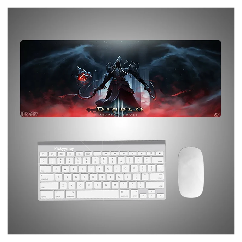 

Mousepad Company Diablo 2 Mouse Gaming Extra Large Black Mouse Pad Soft Mat Keyboard Custom Desk Rug Pad Pc 400x900 Gamer Table