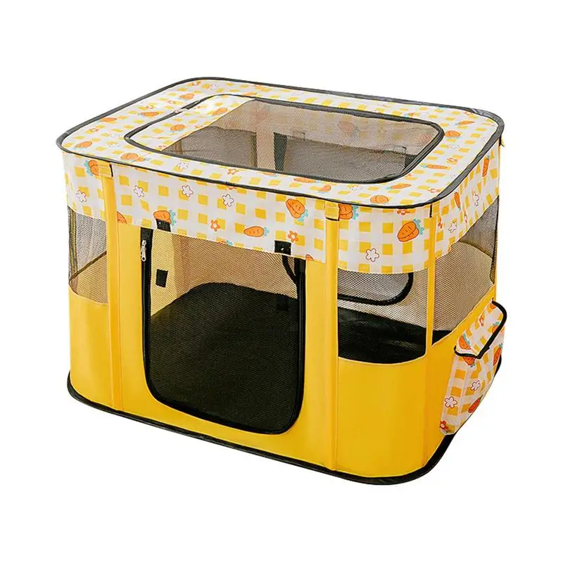 Портативный складной манеж для питомцев складная палатка дышащий сетчатый забор