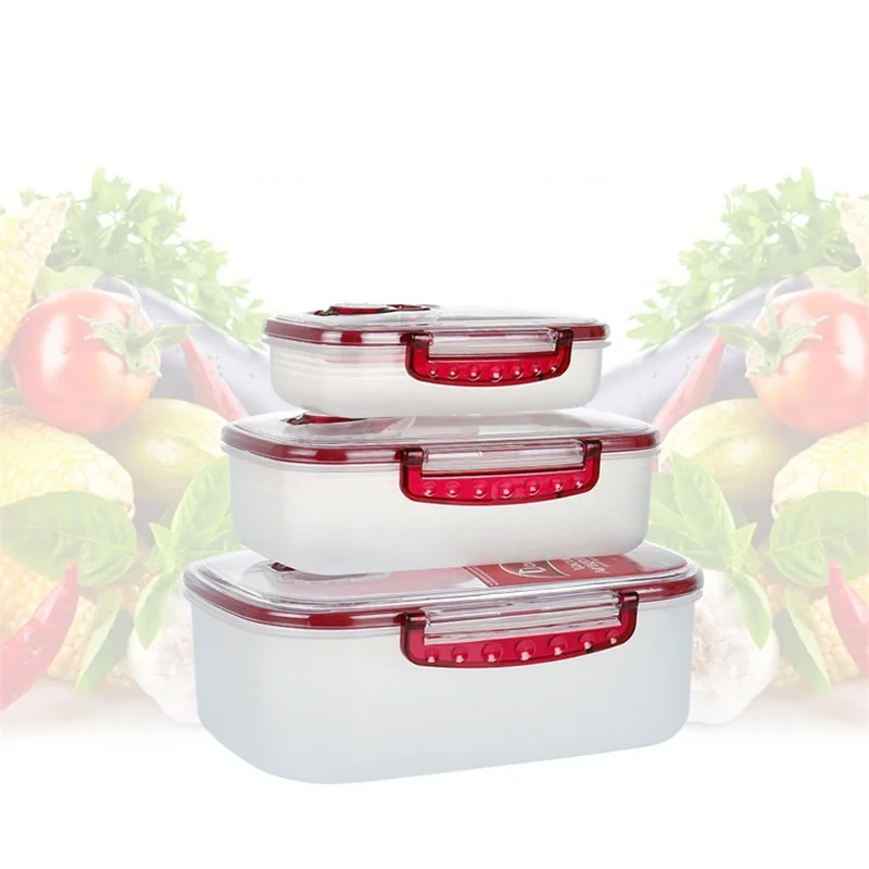 

3 шт., вакуумный контейнер для хранения пищевых продуктов