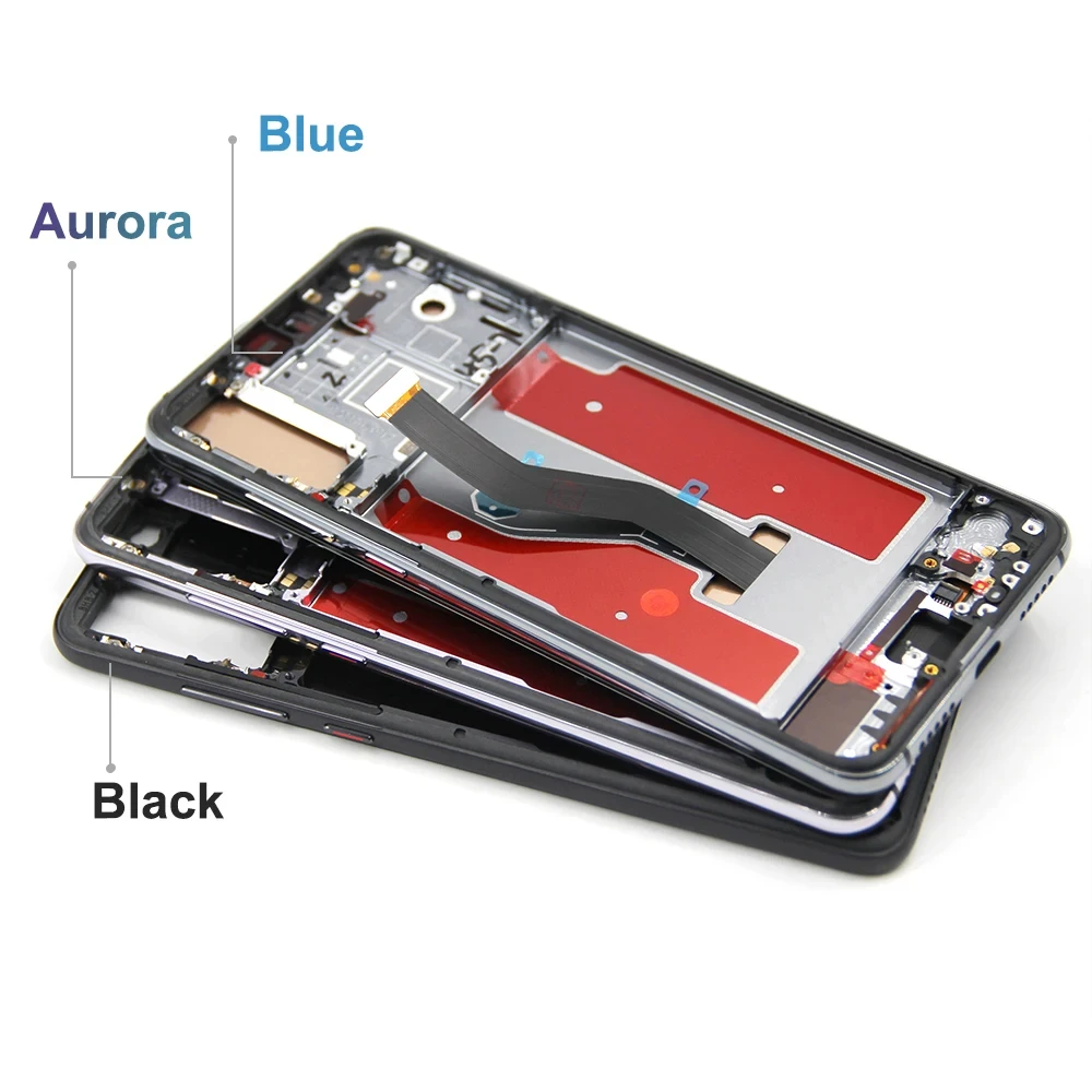 OLED 6 1-дюймовый дисплей для Huawei P20 Pro ЖК-дисплей с цифровым преобразователем