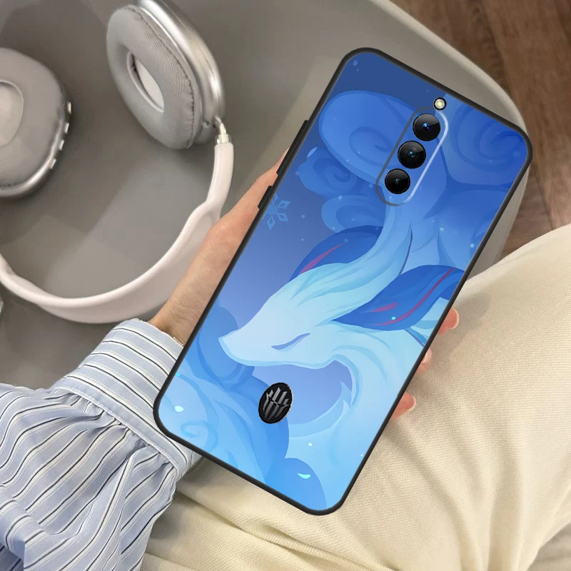 Игровой чехол Genshin Impact для Red Magic 9 10 Pro Plus 8 7 6 5G 5S 6R RedMagic 10S 8S 7S 9S Cover