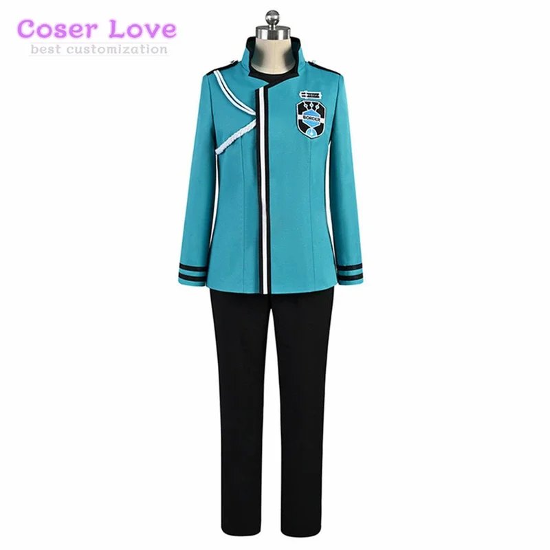 Аниме World Trigger Hyuse Amateurs Chika Kuga Yuma Mikumo Osamu Хэллоуин Косплей Костюм