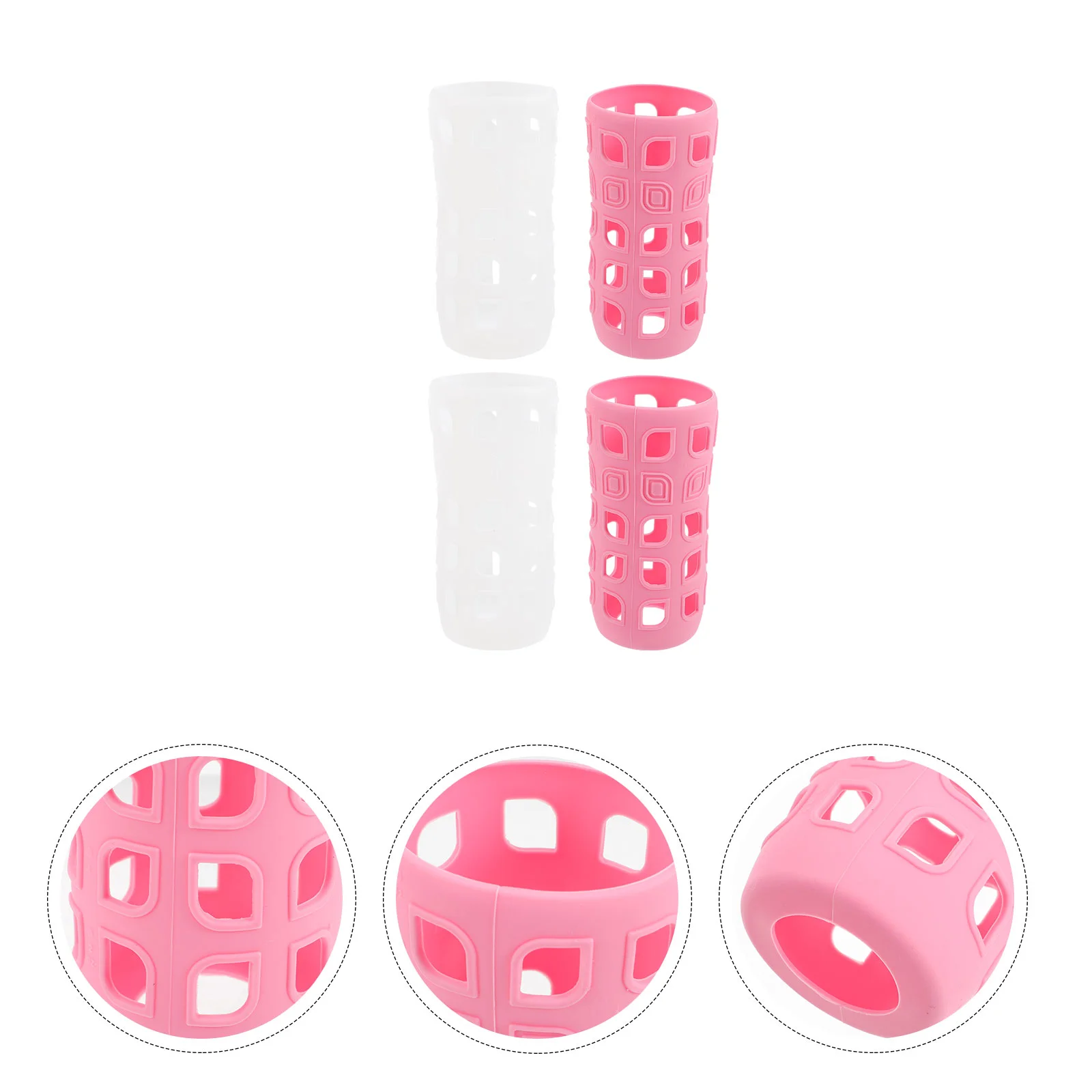 

Bottle Silicone Cover Cup Sleeve Protector Holder Insulated Anti Scald