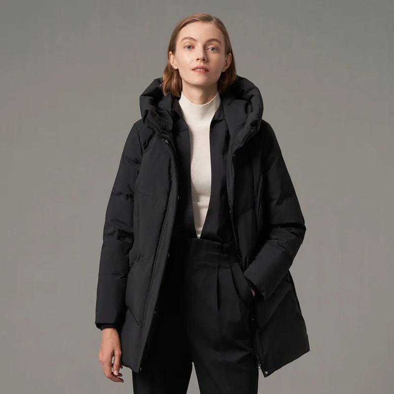 BOSIDENG 2024 новый пуховик для женщин теплая зимняя куртка утепленная
