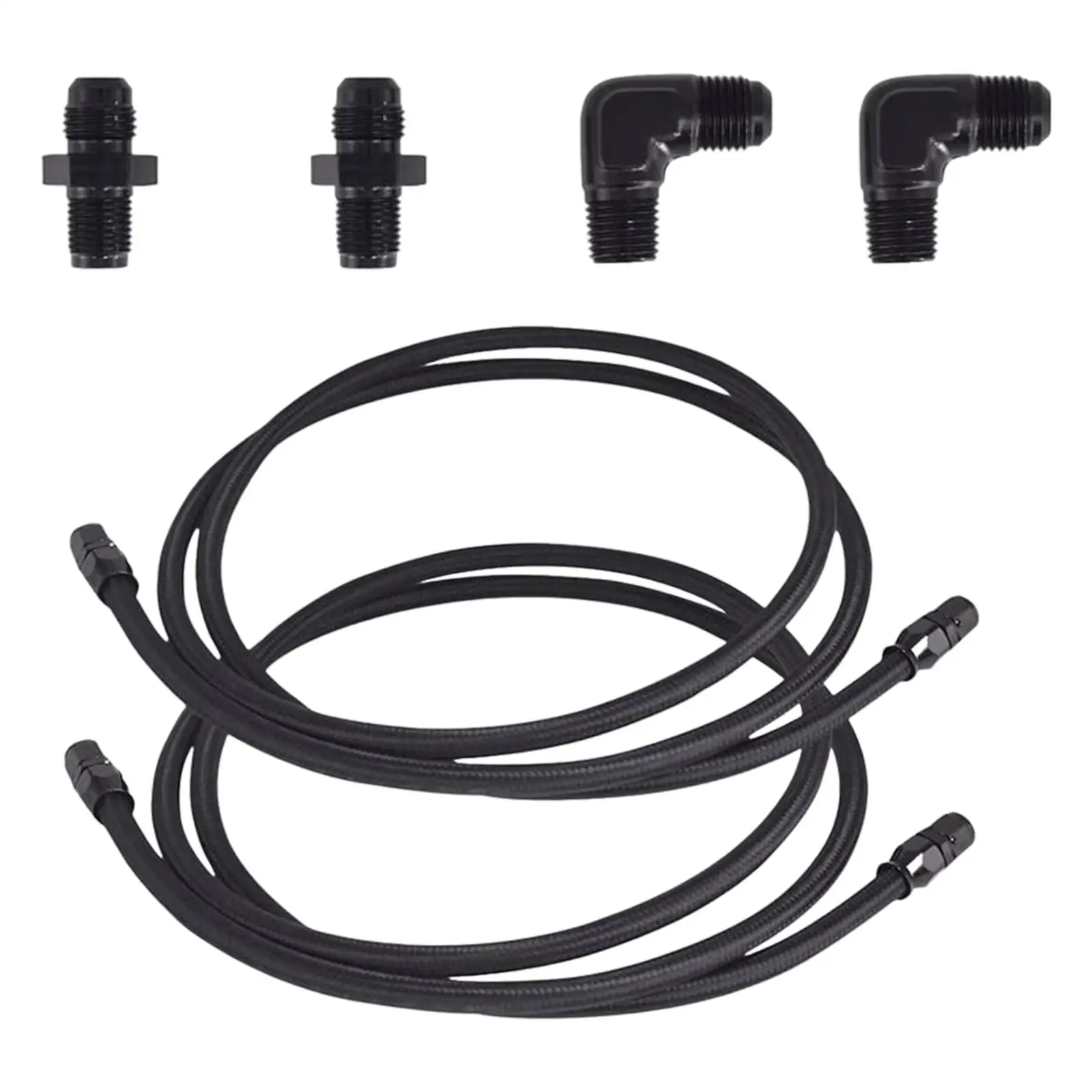 

6AN PTFE Line Fitting Kit High Performance-1/4NPT 90 Degree Accessories
