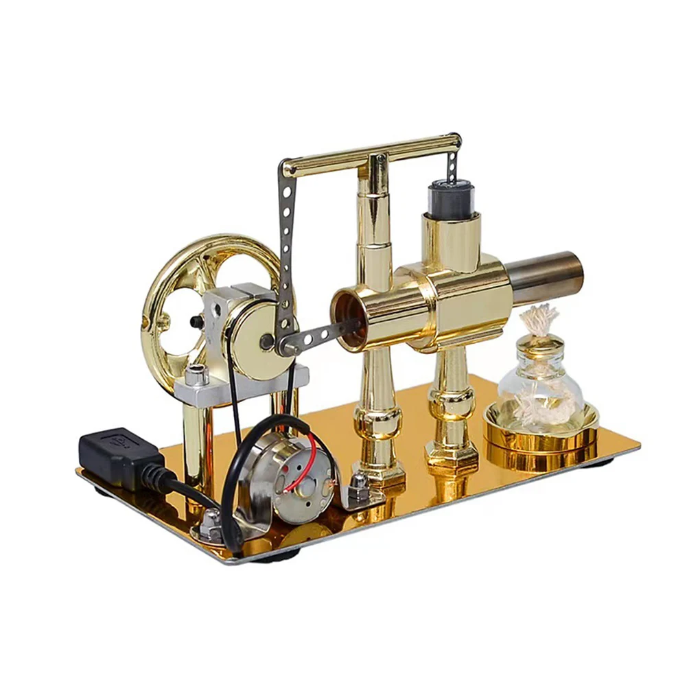 

Engine Model Kit Science Generator Steam Power Home Classroom Lab Educational Building Toys Accessories for Students
