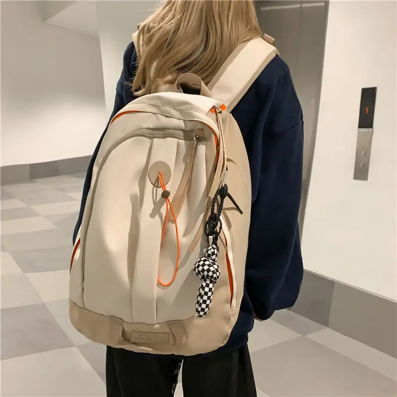 

Qyahlybz dropshipping ins retro travel backpack male students school bag for boys female shoulder bags girls' school backpack