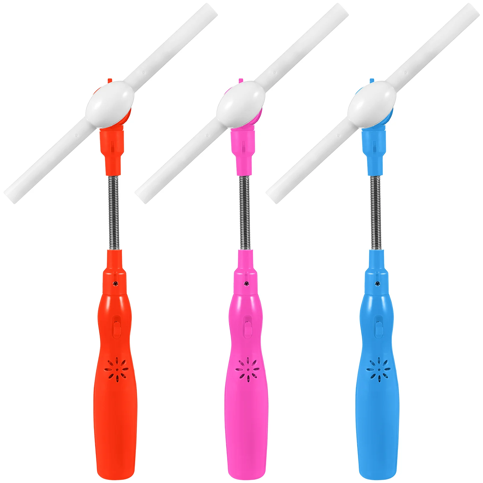 

3 Pcs Musical Toys Party Supplies Rotate Windmill Light Stick Children Colorful Windmills
