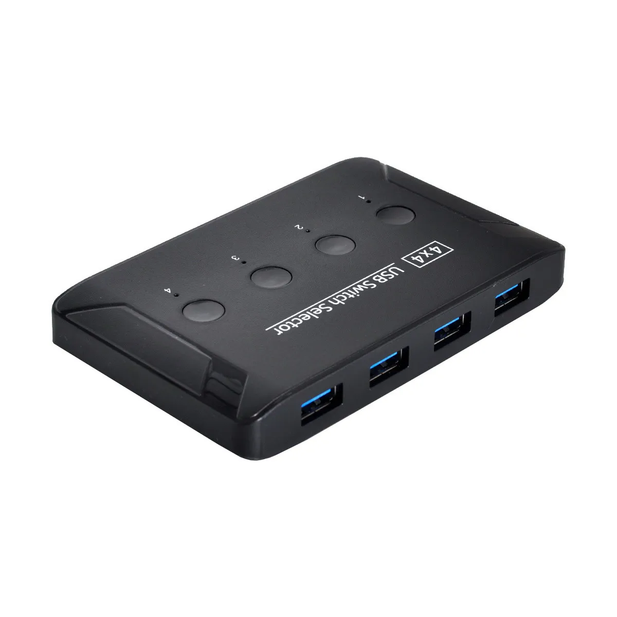 

Switch Selector for Keyboard Printer 4 Port PCs Sharing 4 Devices KVM USB 3.0