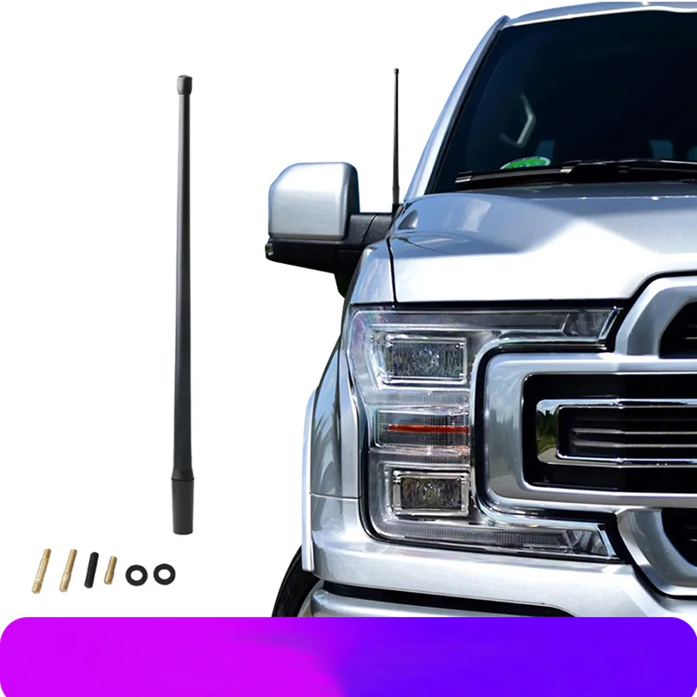 

1 Pcs 13inch Car Radio Antenna Mast Compatible For Ford F150 Raptor 2009-2021 Car Accessories Signal Enhancement Tool